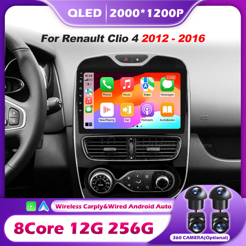 Car Accessories Online - For Renault Clio 4 2012-2016 Carplay