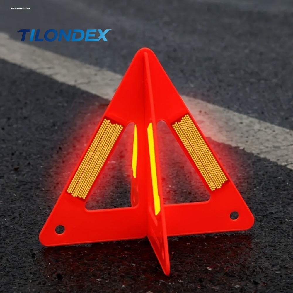 Car Accessories Nearby - TILONDEX 2-Pack High-Durable High-Visibility Reflective Warning