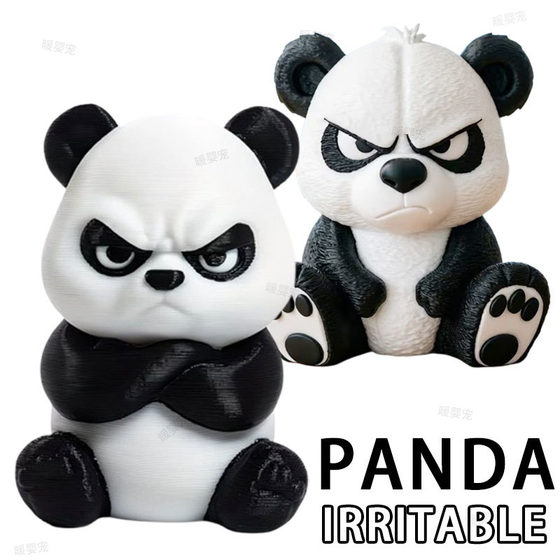 3D Car Figurine Irritable Pand - đánh giá và giá Car Accessories Oman