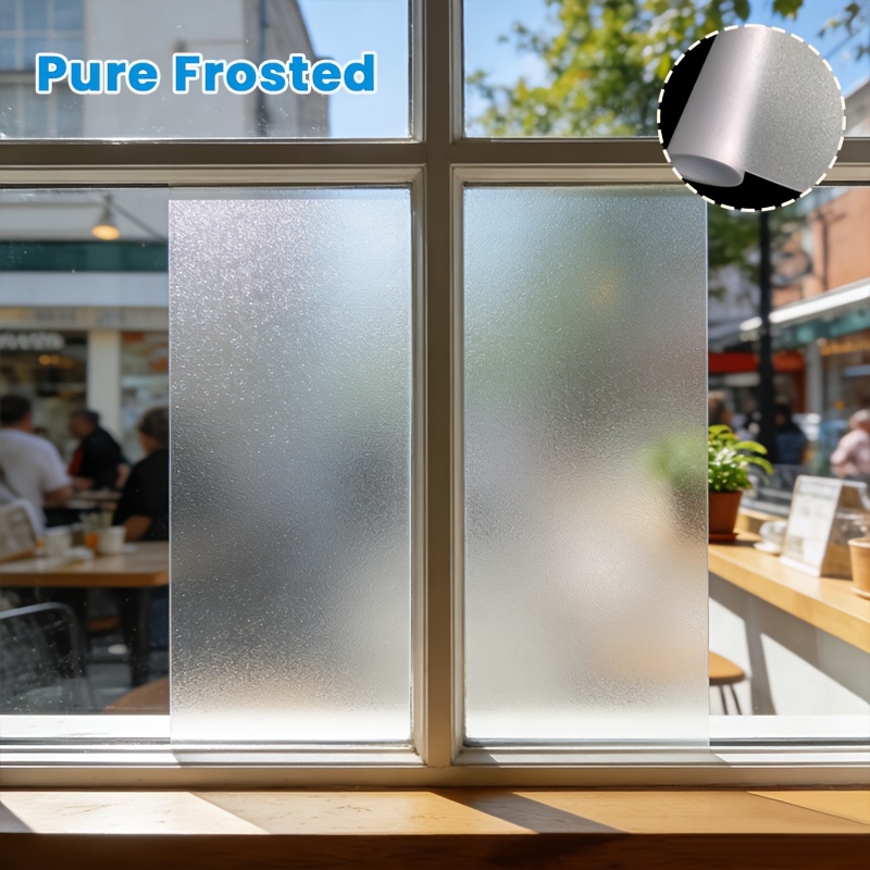 Matte Frosted Privacy Window F - đánh giá và giá Tinted Window Film