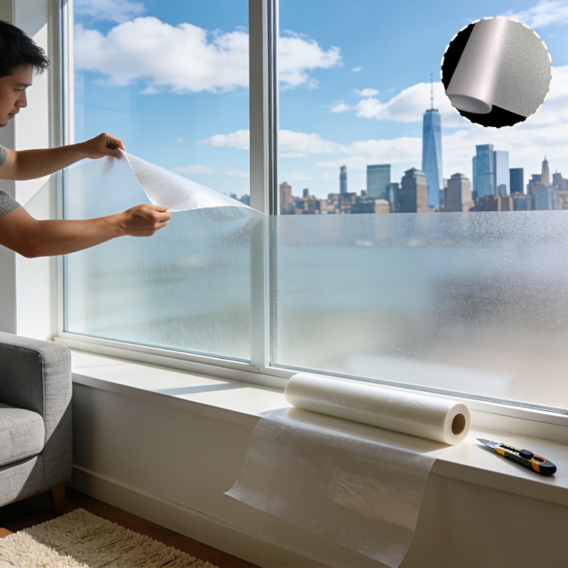 Matte Frosted Privacy Window F - đánh giá và giá Tinted Window Film