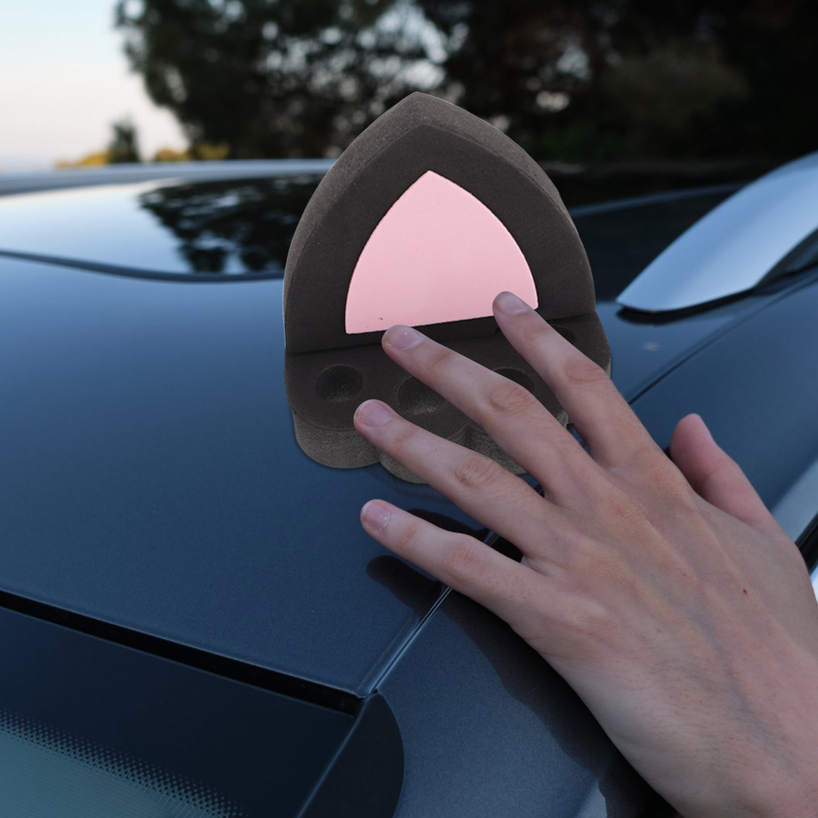 1Pair Cute Cat Ear Car Roof De - đánh giá và giá Car Accessories Unique