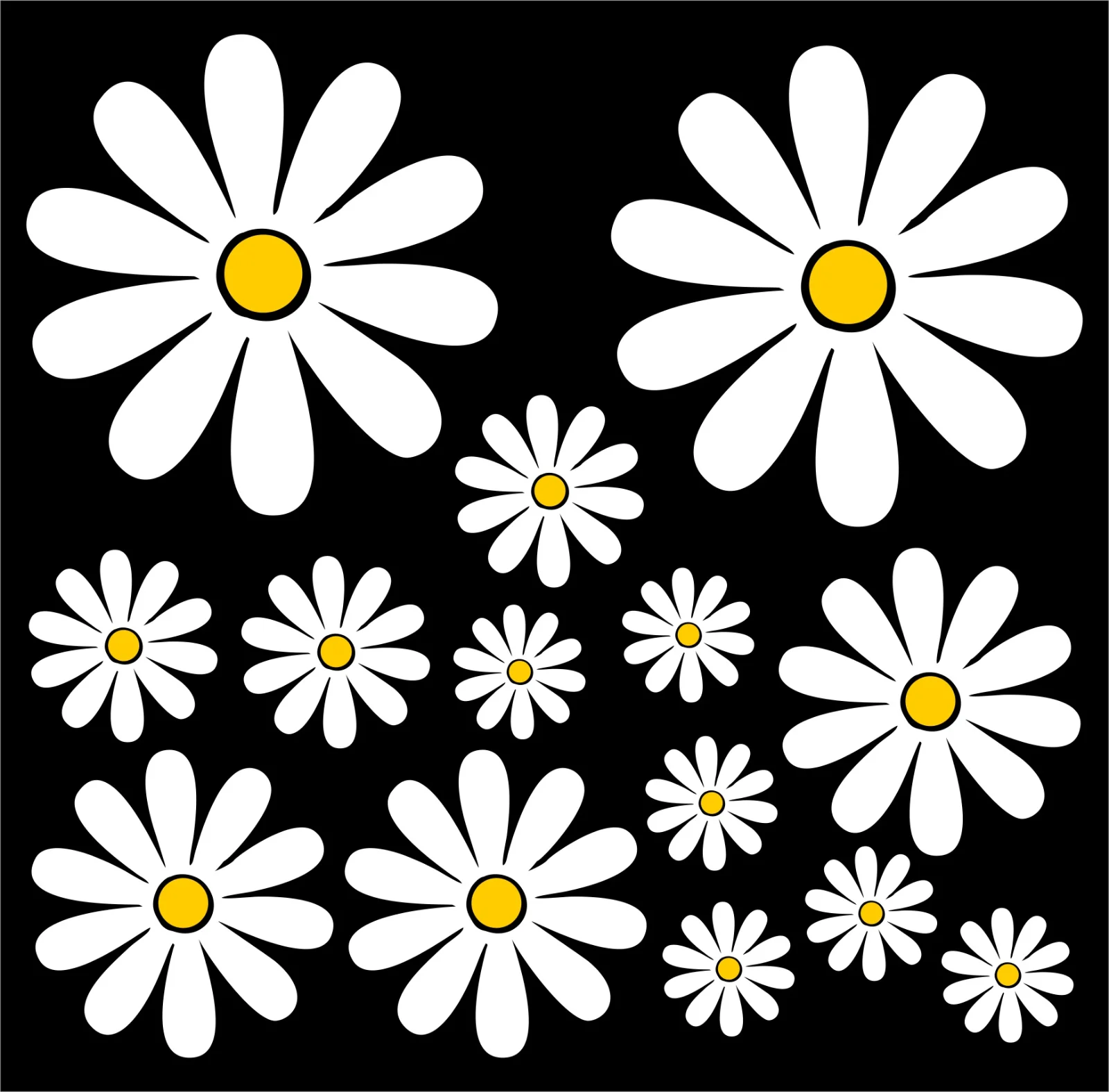 15cm Daisy Exterior Cute, PVC  - đánh giá và giá Car Accessories On Amazon