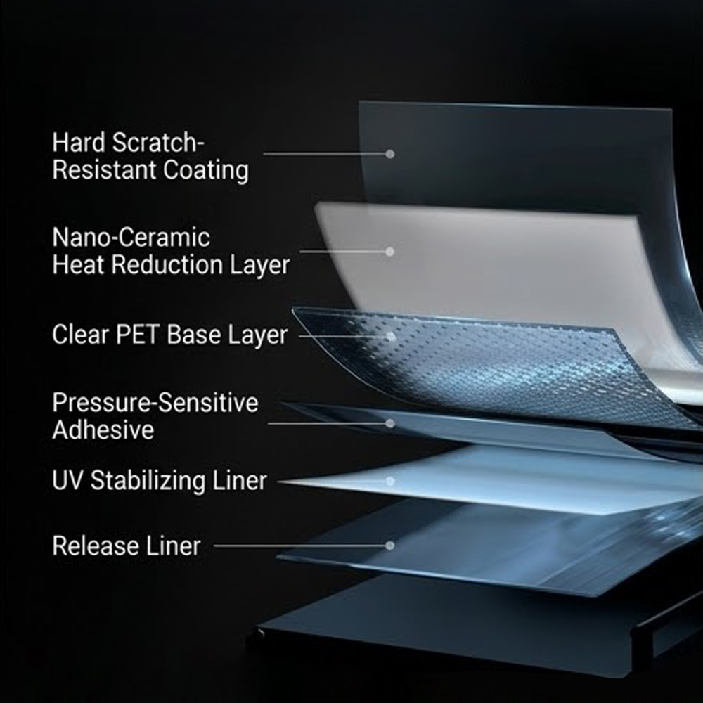2m/5m 5/18/35 Percent VLT Car  - đánh giá và giá Tinted Window Film