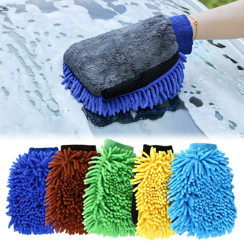 Microfiber Car Wash Gloves Che - đánh giá và giá Car Detailing Brush