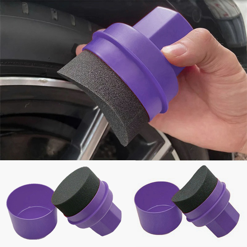 Car Tire Waxing Sponge Car Wax - đánh giá và giá Car Detailing Brush