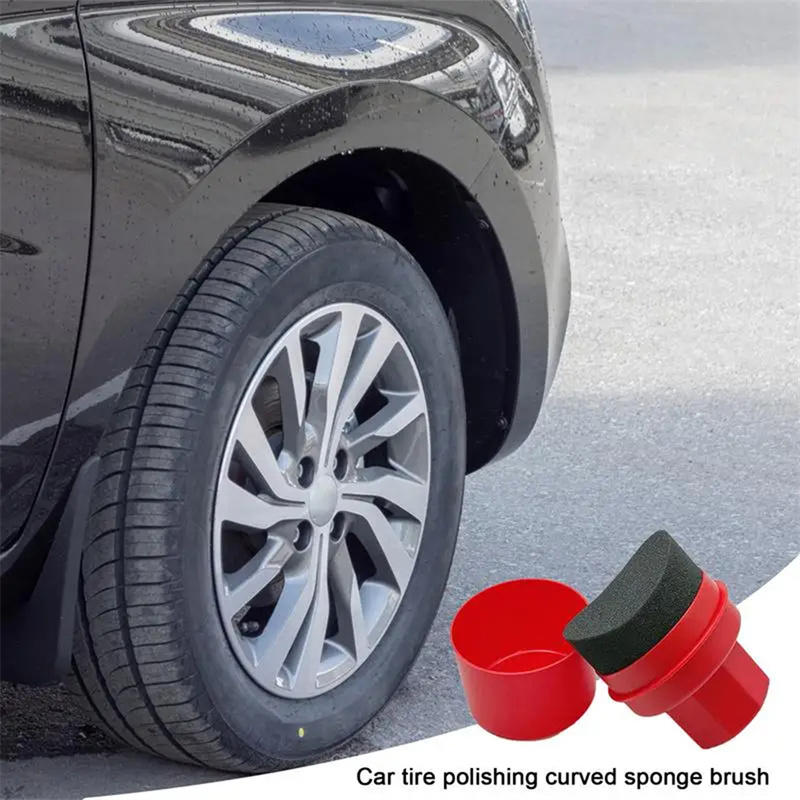 Car Tire Waxing Sponge Car Wax - đánh giá và giá Car Detailing Brush