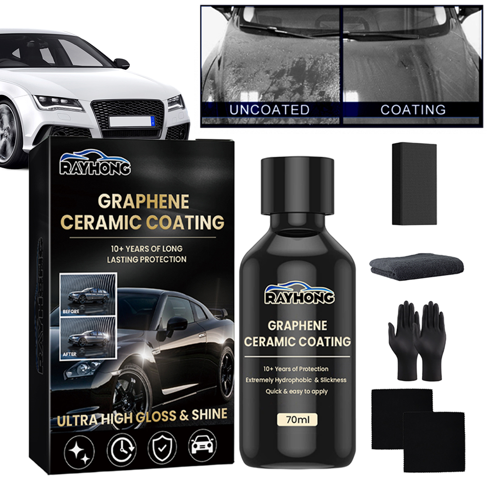 70ml Graphene Ceramic Coating  - đánh giá và giá Car Detailing Brush