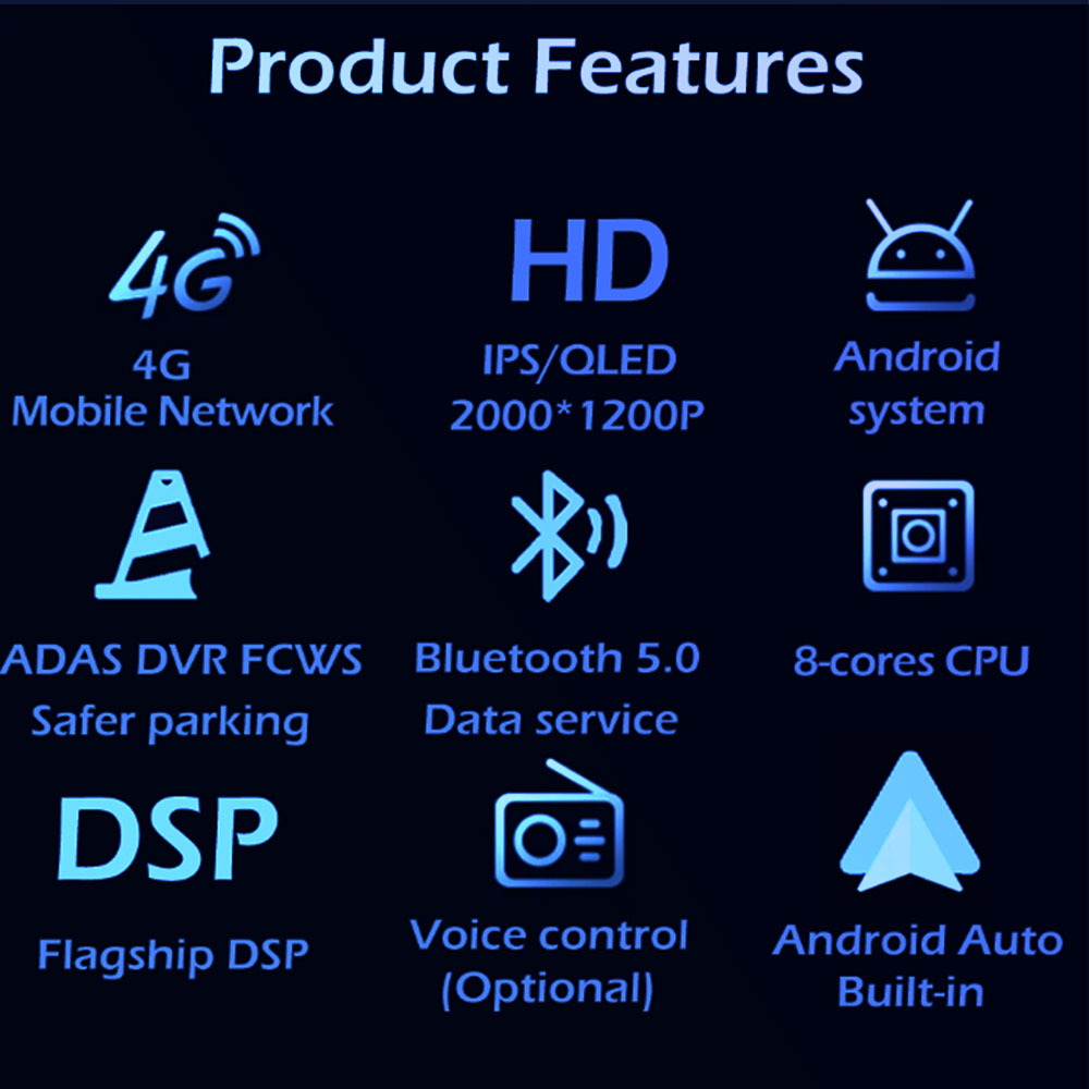 Screen Android 16 Auto Carplay - đánh giá và giá Car Accessories Online