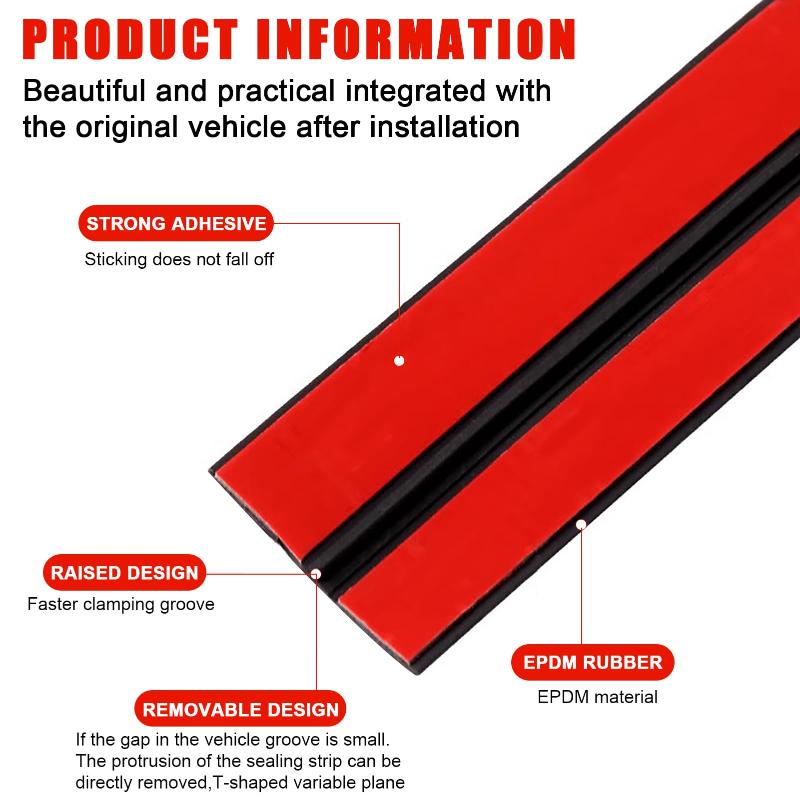Car Rubber Weather Stripping U - đánh giá và giá Car Accessories Window