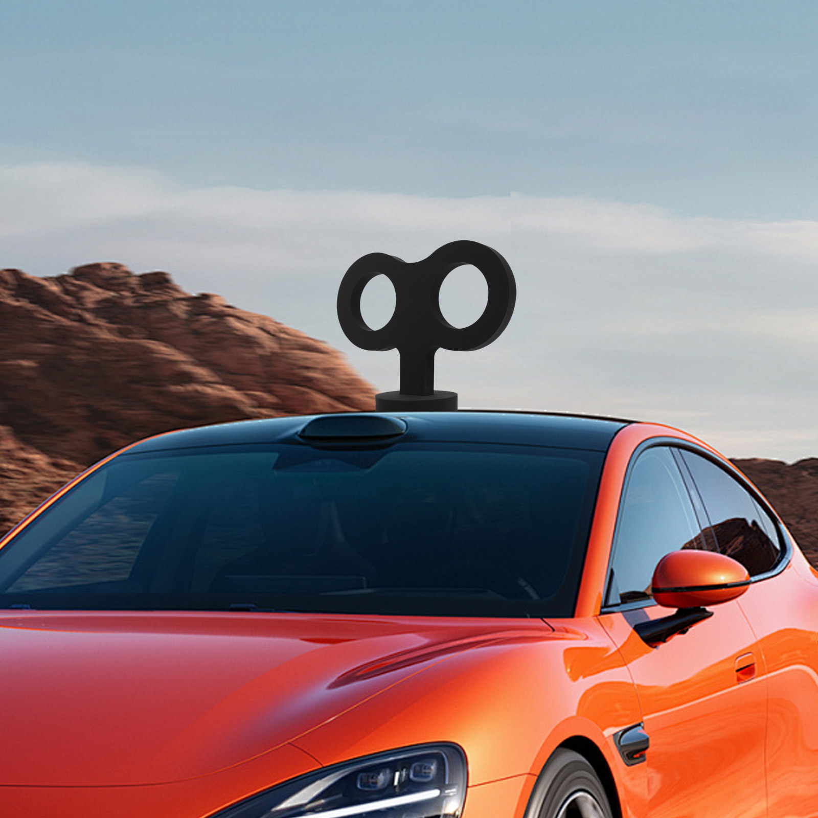 3D Wind Up Key Car Roof Decora - đánh giá và giá Car Accessories Unique