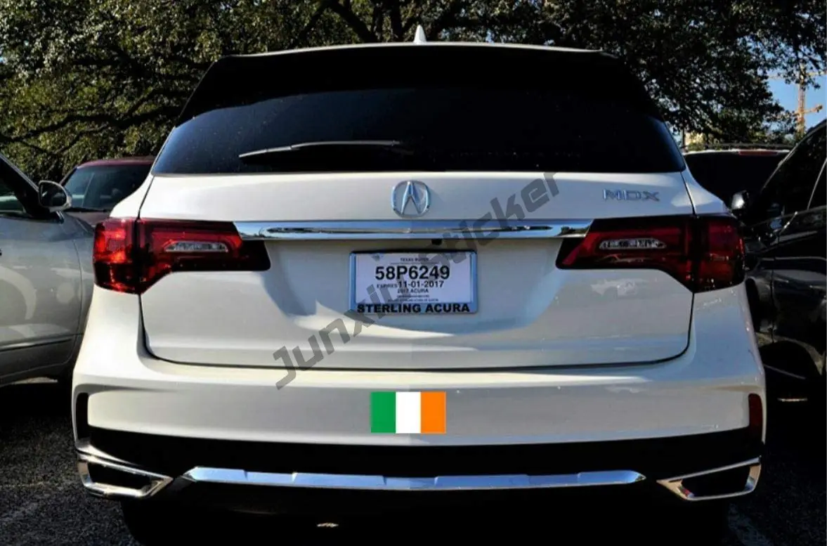 Ireland Cờ Decal Dán Cao Cấp C - đánh giá và giá Car Accessories Ireland