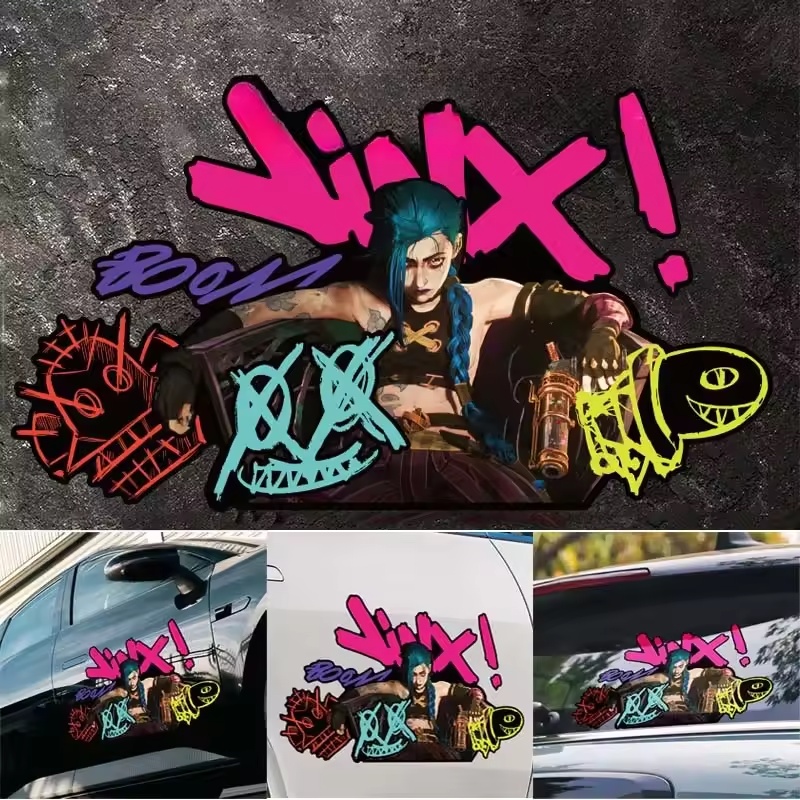 Arcane Jinx Graffiti Reflectiv - đánh giá và giá Car Accessories Window