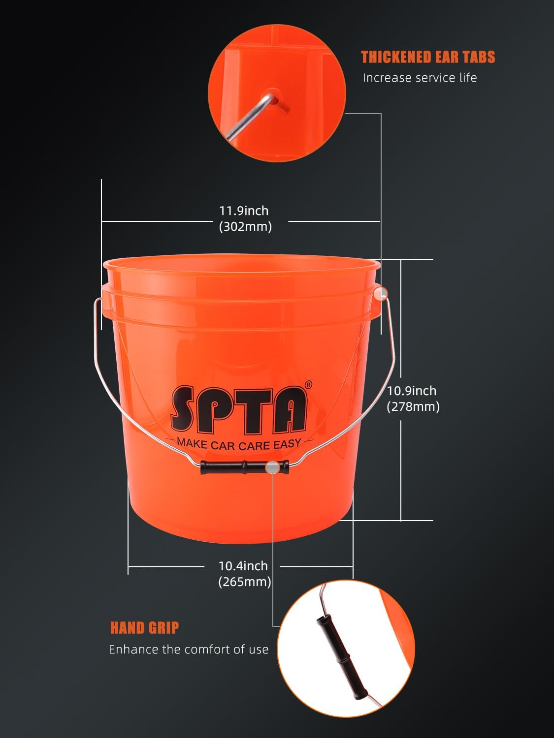 SPTA 31Pcs Car Wash 15L Bucket - đánh giá và giá Car Detailing Brush