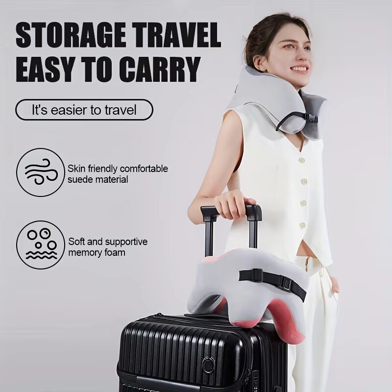 Memory Foam U‑Shape Neck Pillo - đánh giá và giá Car Accessories Nearby