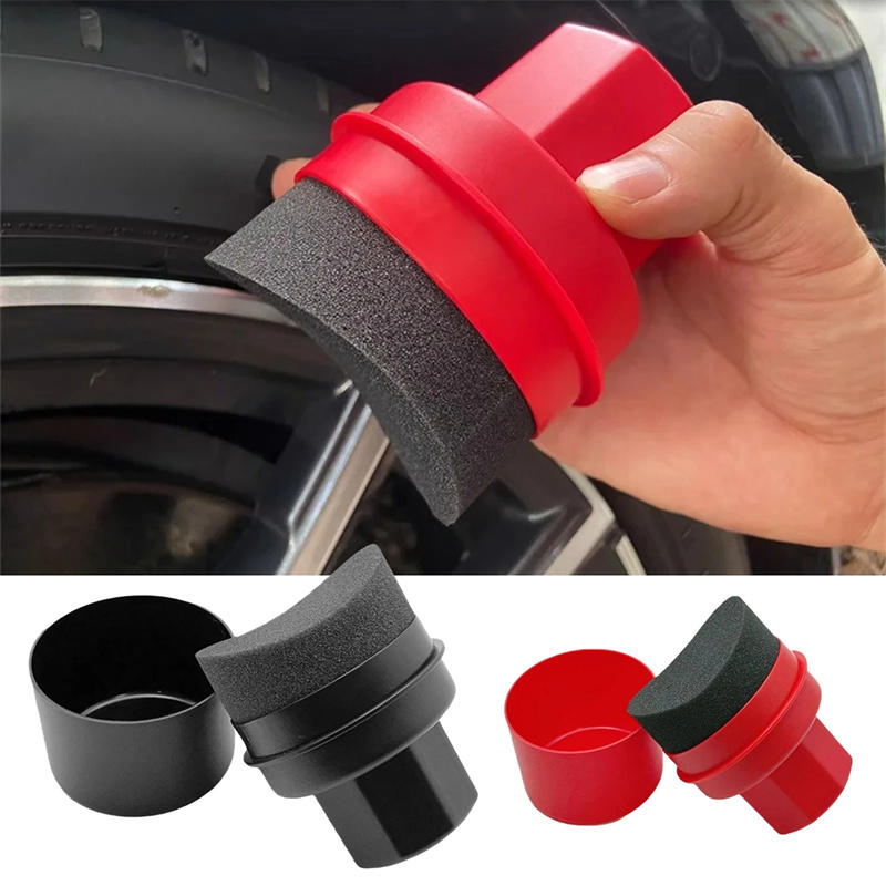 Car Tire Waxing Sponge Car Wax - đánh giá và giá Car Detailing Brush