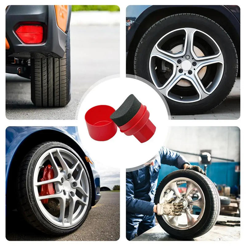 Car Tire Waxing Sponge Car Wax - đánh giá và giá Car Detailing Brush