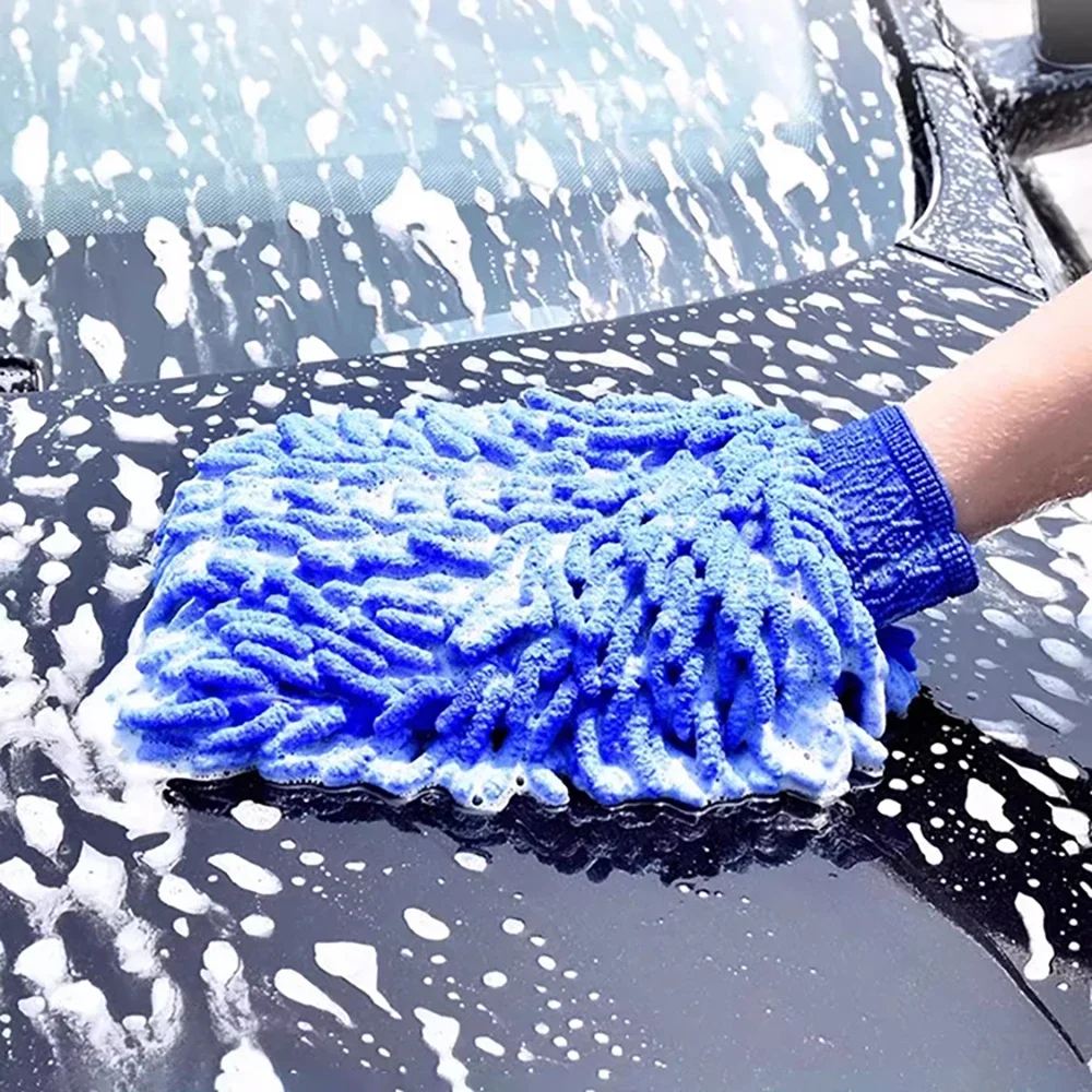 1/2Pc Microfiber Car Wash Glov - đánh giá và giá Car Detailing Brush