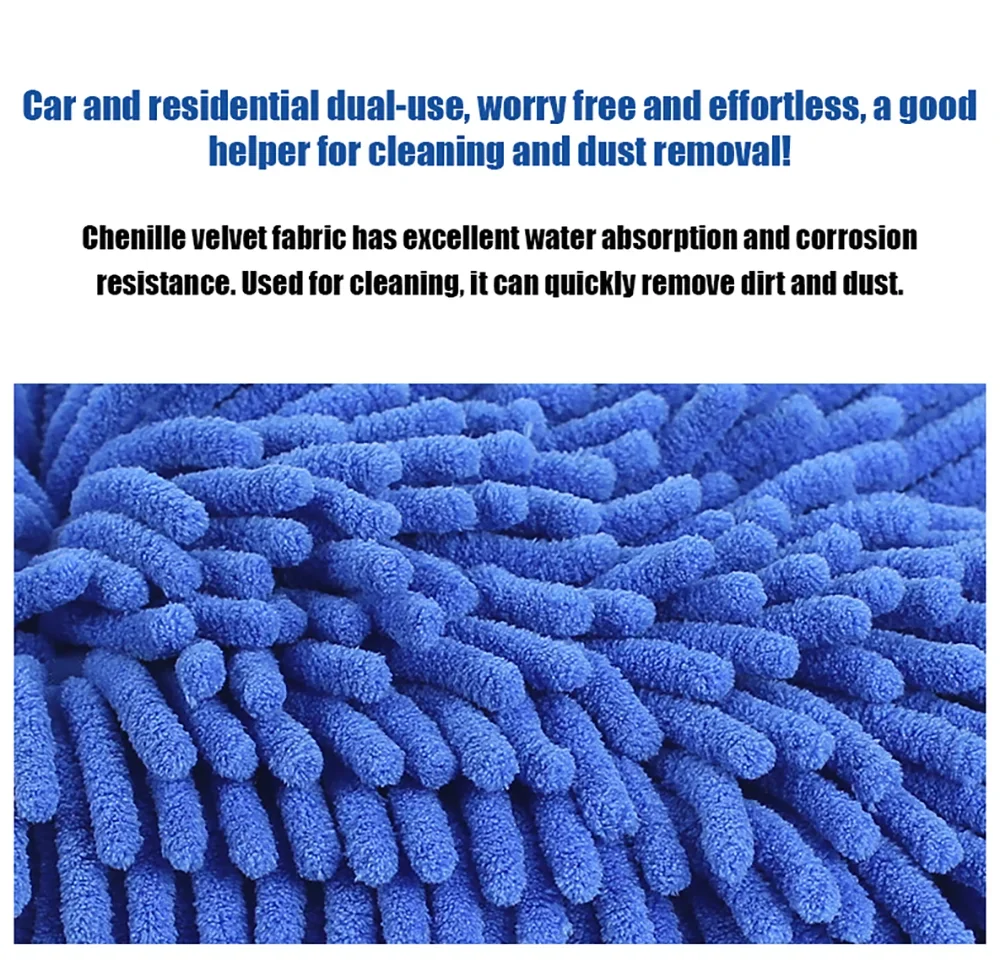1/2Pc Microfiber Car Wash Glov - đánh giá và giá Car Detailing Brush