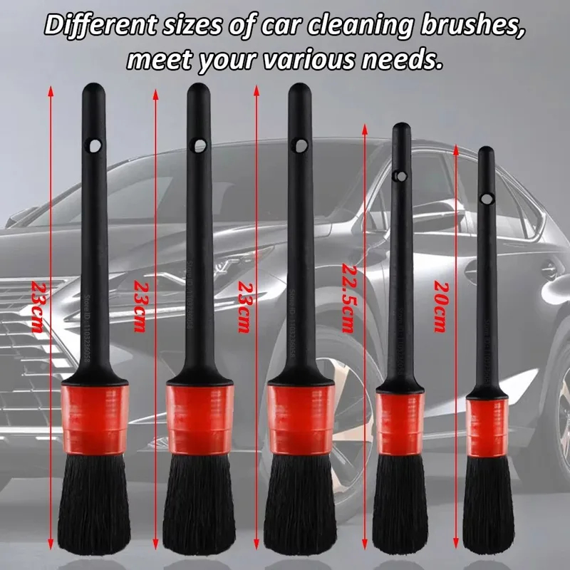 New Car Detailing Brushes Kit  - đánh giá và giá Car Detailing Brush