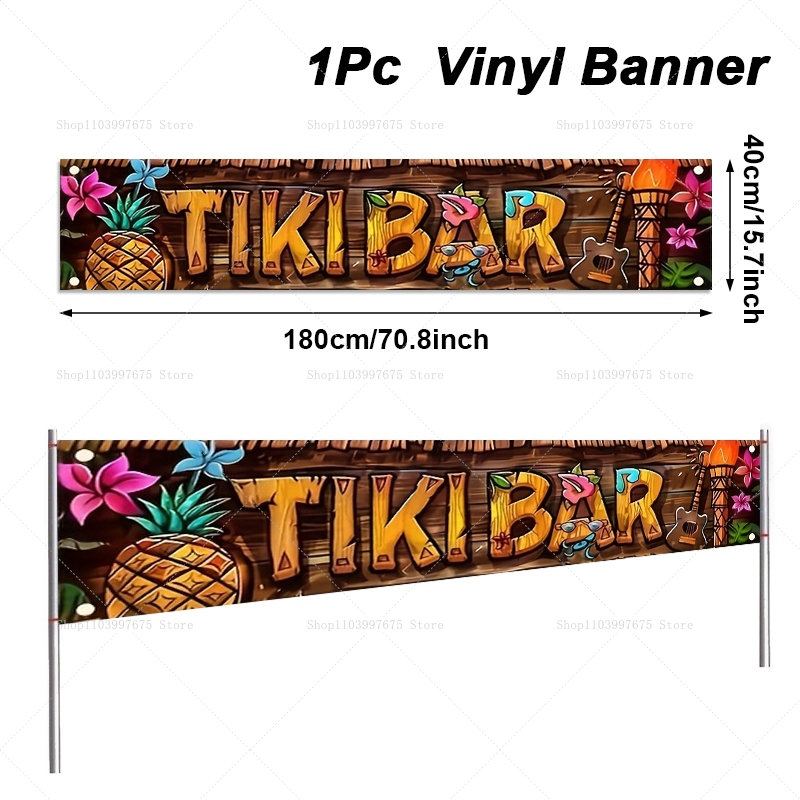 Tiki Bar Banner Tropical Hawai - đánh giá và giá Car Accessories Nearby