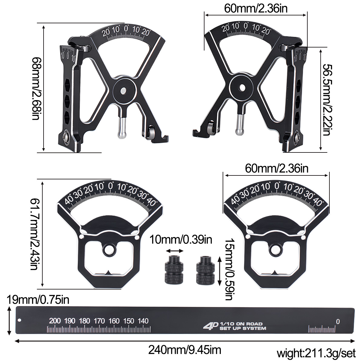 CNC Aluminum 4D SET-UP System  - đánh giá và giá Car Accessories Online