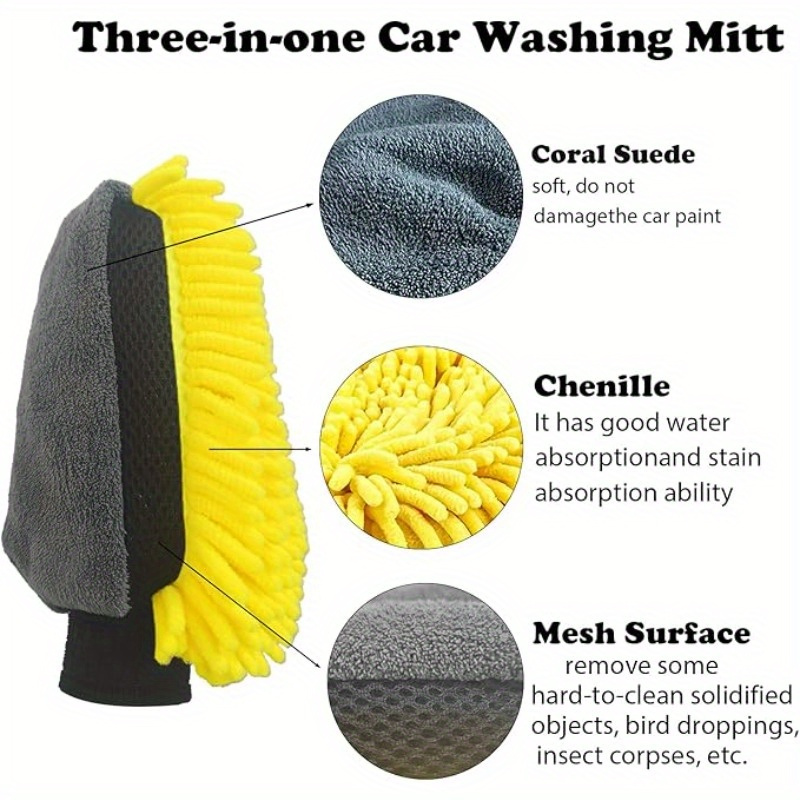 Car Care Double Sided Gloves W - đánh giá và giá Car Detailing Brush