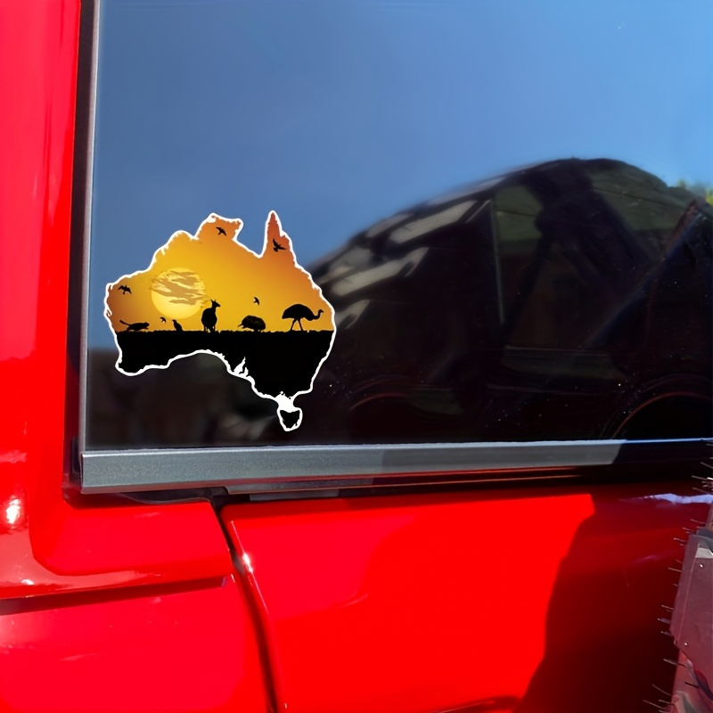 Australian flag and wildlife s - đánh giá và giá Car Accessories Australia