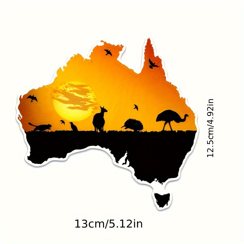Australian flag and wildlife s - đánh giá và giá Car Accessories Australia