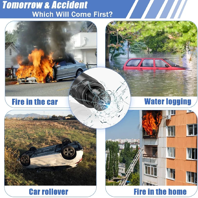 2-in-1 Car Safety Hammer Emerg - đánh giá và giá Car Emergency Tool Kit