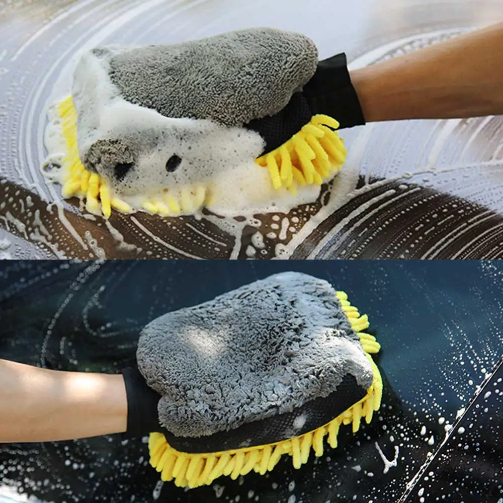 Car Wash Glove Coral Mitt Soft - đánh giá và giá Car Detailing Brush