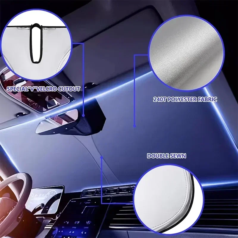 Car Front Window Sunshade UV P - đánh giá và giá Car Accessories Window