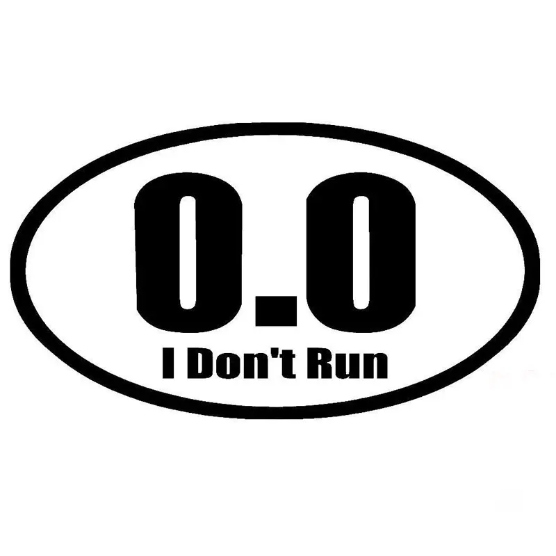 New Design 0.0 I Don't Run Adh - đánh giá và giá Car Accessories On Amazon