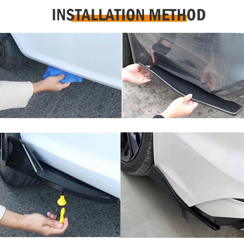 48cm Rear Bumper Splitter Apro - đánh giá và giá Car Accessories Lipa